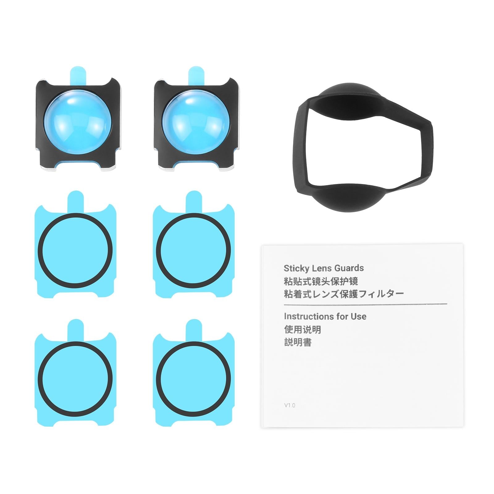 Insta360 One R / Sphere Lens Guards - Pc Protective Cover-1922443472162394118