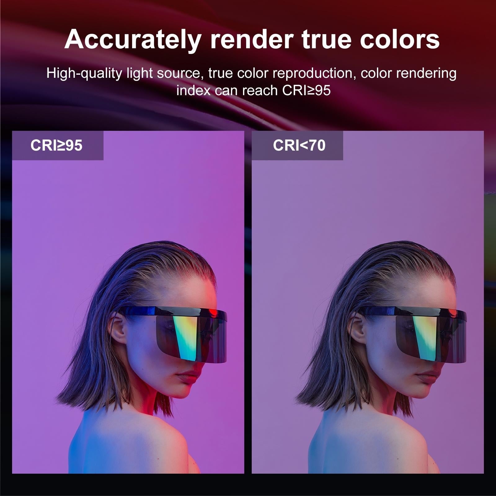 Handheld On-Camera Led Light With 2500-9900K & Rgb Fill For Photography-1915197559790505990