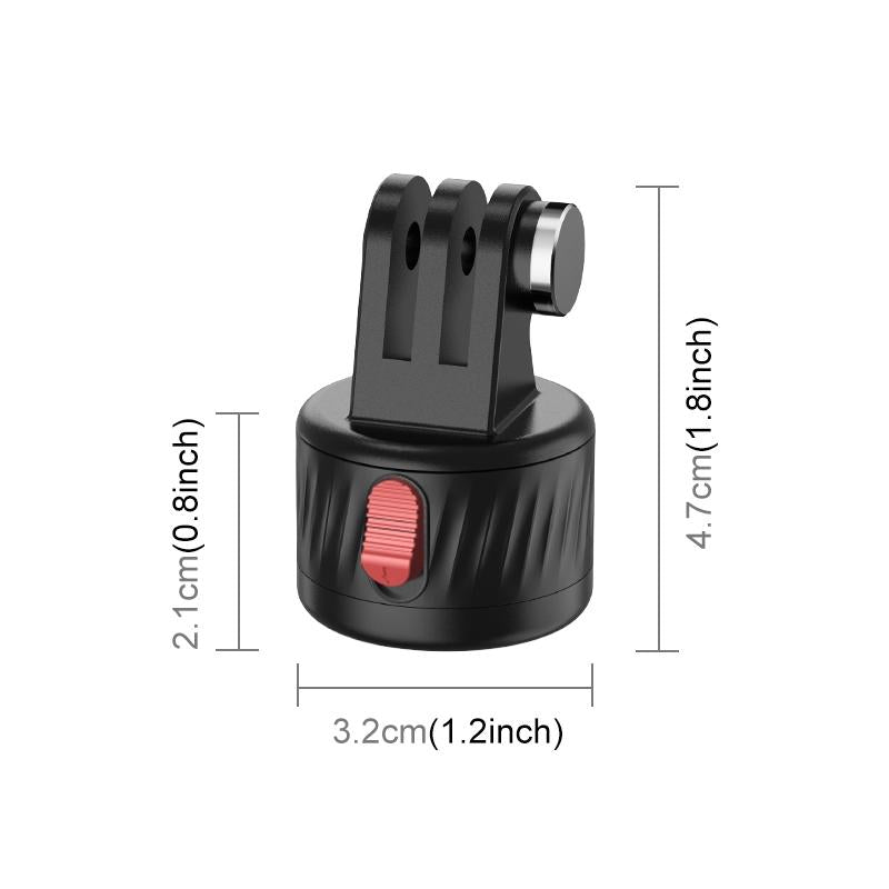 Magnetic Base Action Camera Adapter - 1 / 4 Inch-1915196487365693441