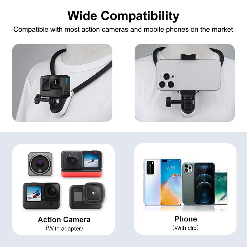 Universal Magnetic Collar Mount For Gopro And Phones-1915196498568679428