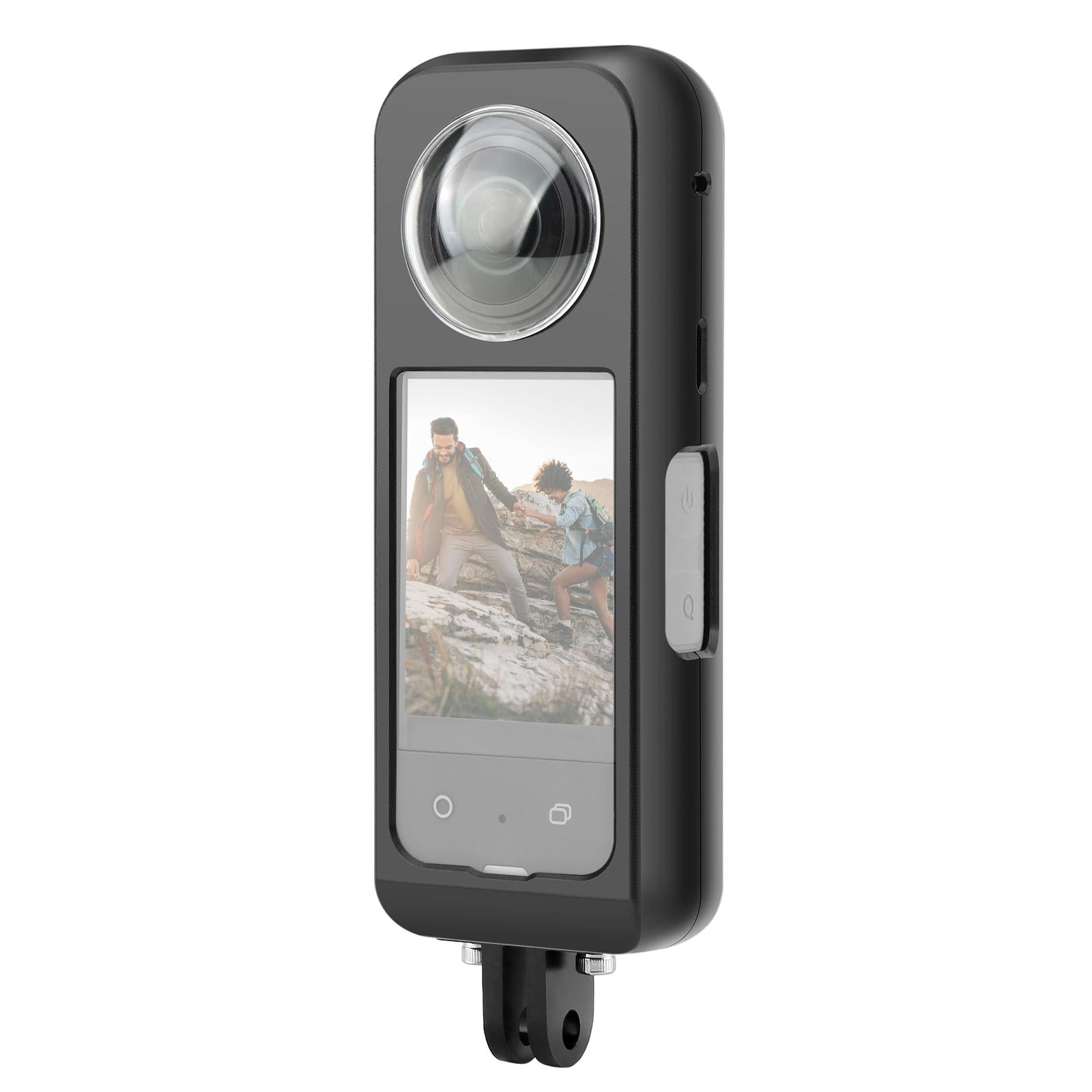 Metal Protective Cage For Insta360 X3 With Lens Protector-1915196791549202439