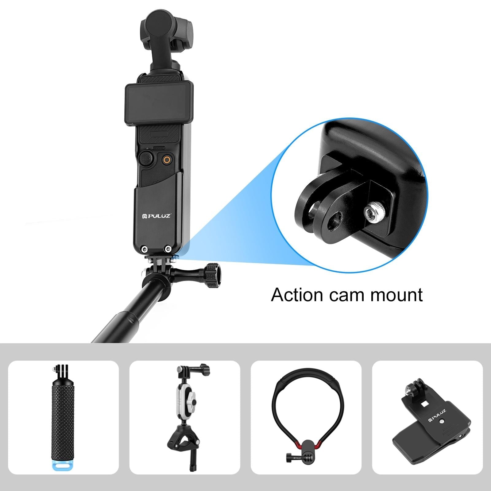 Metal Cage Adapter For Dji Pocket 3 - Protect Your Device-1922443416529145861