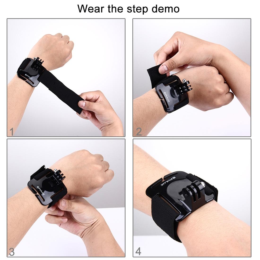 Universal Adjustable Action Camera Mount - Strap Length 28.5Cm-1915197783124611079