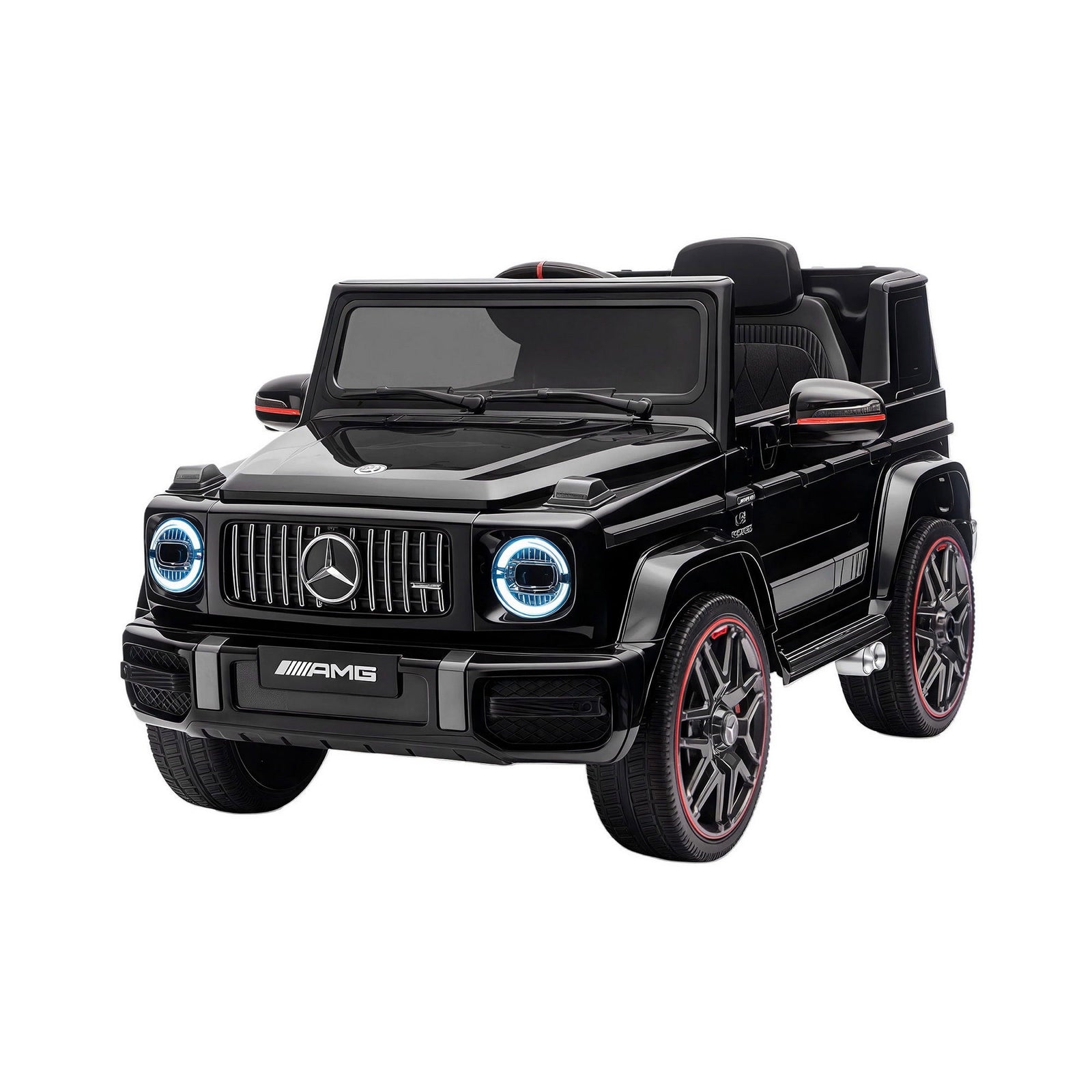 Kids Electric Ride On Car G63 Toy Cars Remote Control Black
