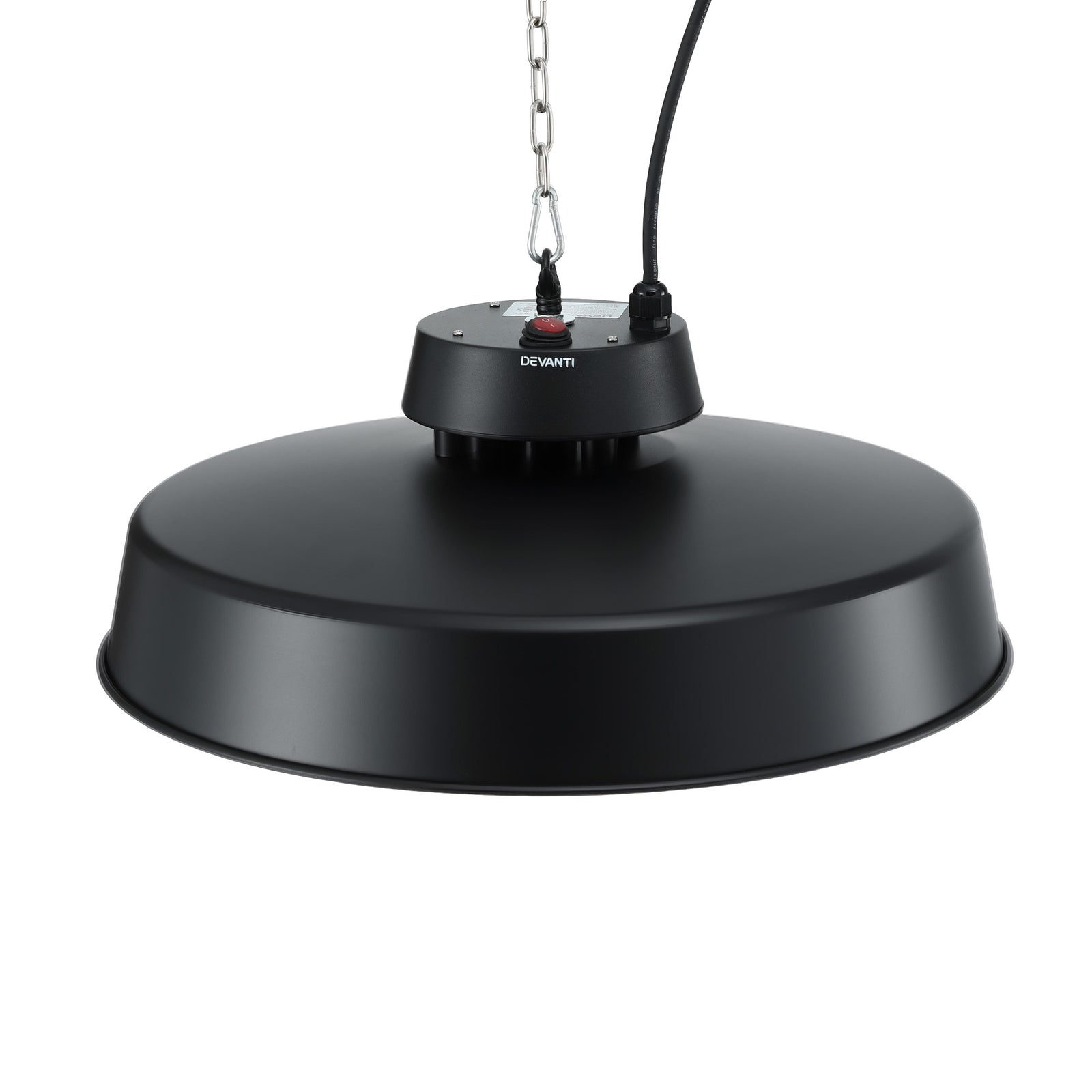 Devanti 2000W Outdoor Electric Patio Heater Ceiling Mount with LED Light Remote