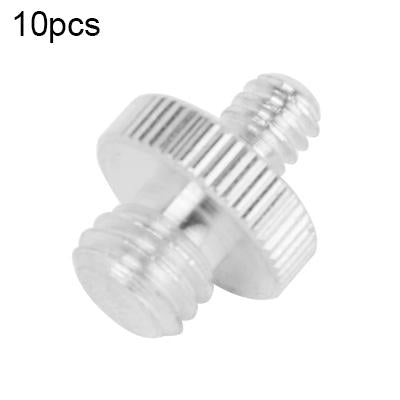 10 Stainless Steel Screws For Tripod Heads - 1 / 4 To 3 / 8 - Silver-1915197255581831169