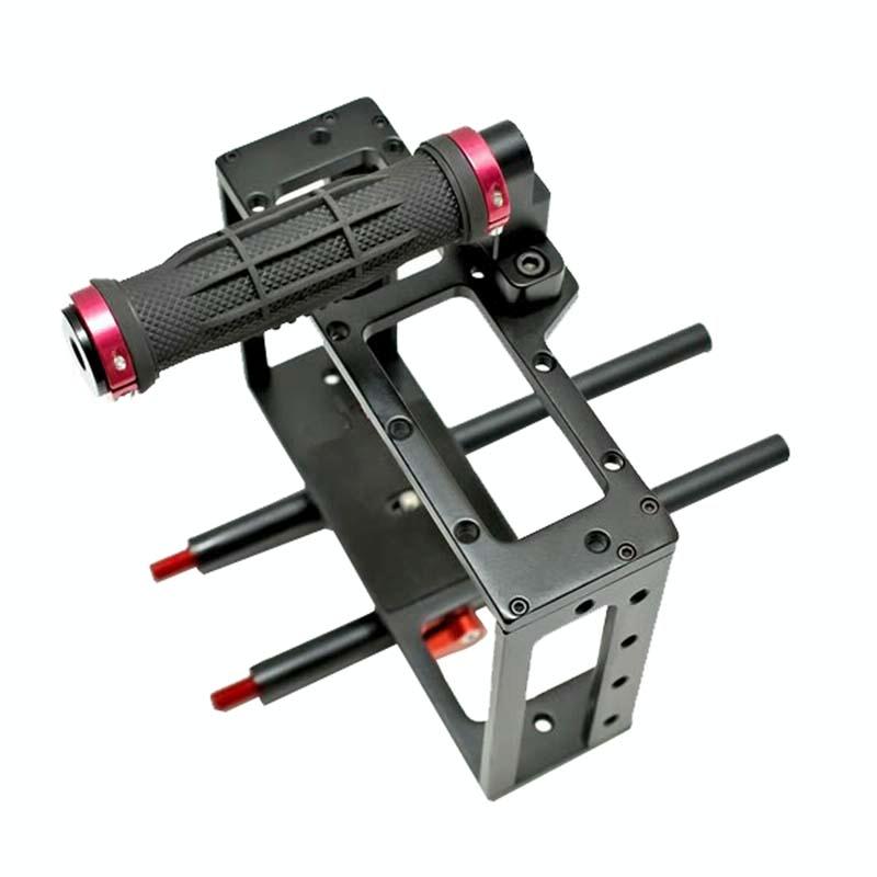 Camera Cage Handle Kit For Slr Camera - Black & Red-1915197213009645571