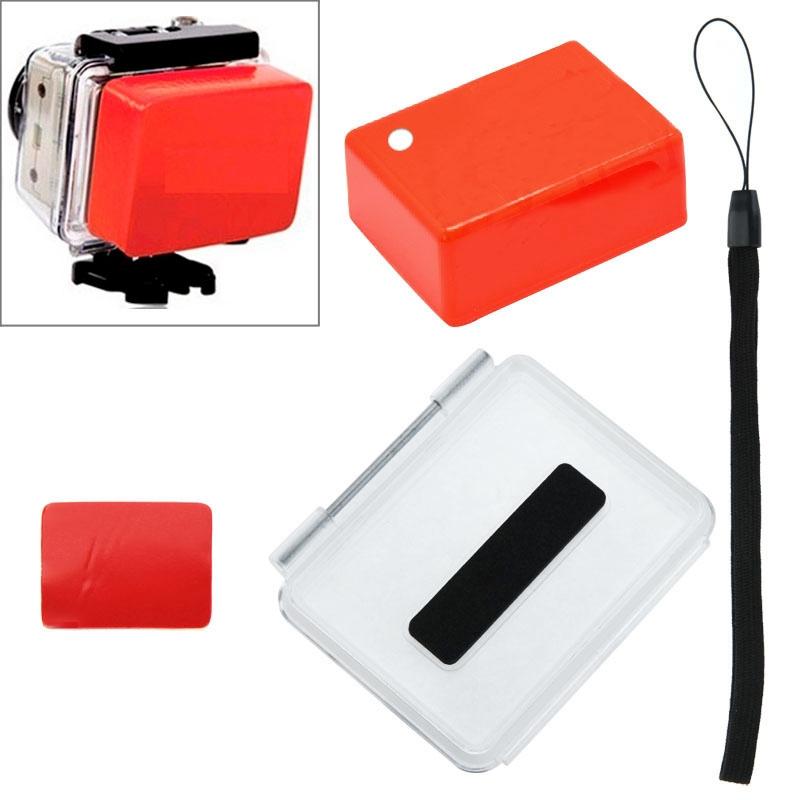 Waterproof Floaty Sponge Case For Gopro Hero4 / 3 With Adhesive Sticker And Lanyard-1915198059642490883