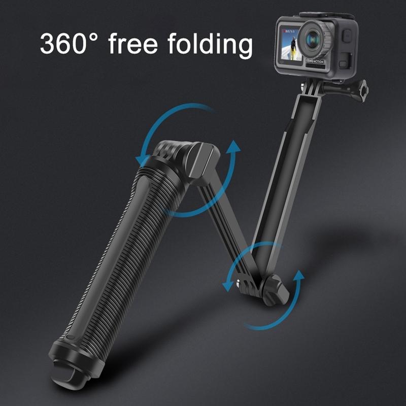3-In-1 Monopod Tripod Selfie Stick For Gopro Hero12 - Portable And Versatile-1915197442903642121