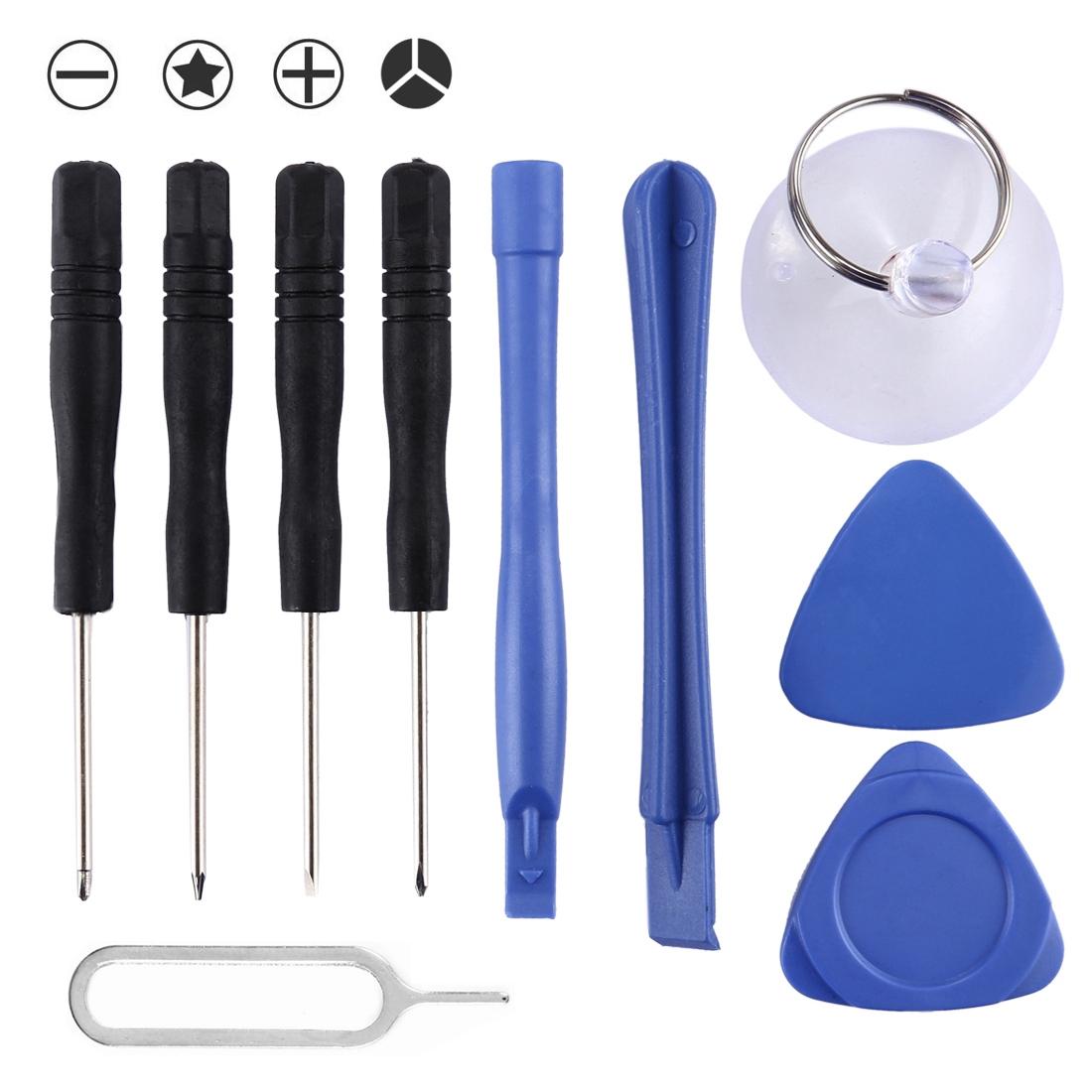 10-Piece Repair Kit With Screwdrivers Teardown Rods Chuck Triangle And Eject Pin-1915197938737483782