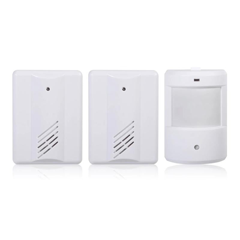 Wireless Infrared Doorbell Alarm For Home / Office - 2 Sensors-1915197714916839431