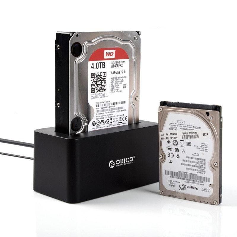 High-Speed Usb 3.0 To Sata Dock For 2.5 / 3.5 Hdd - Black-1915196726269054984