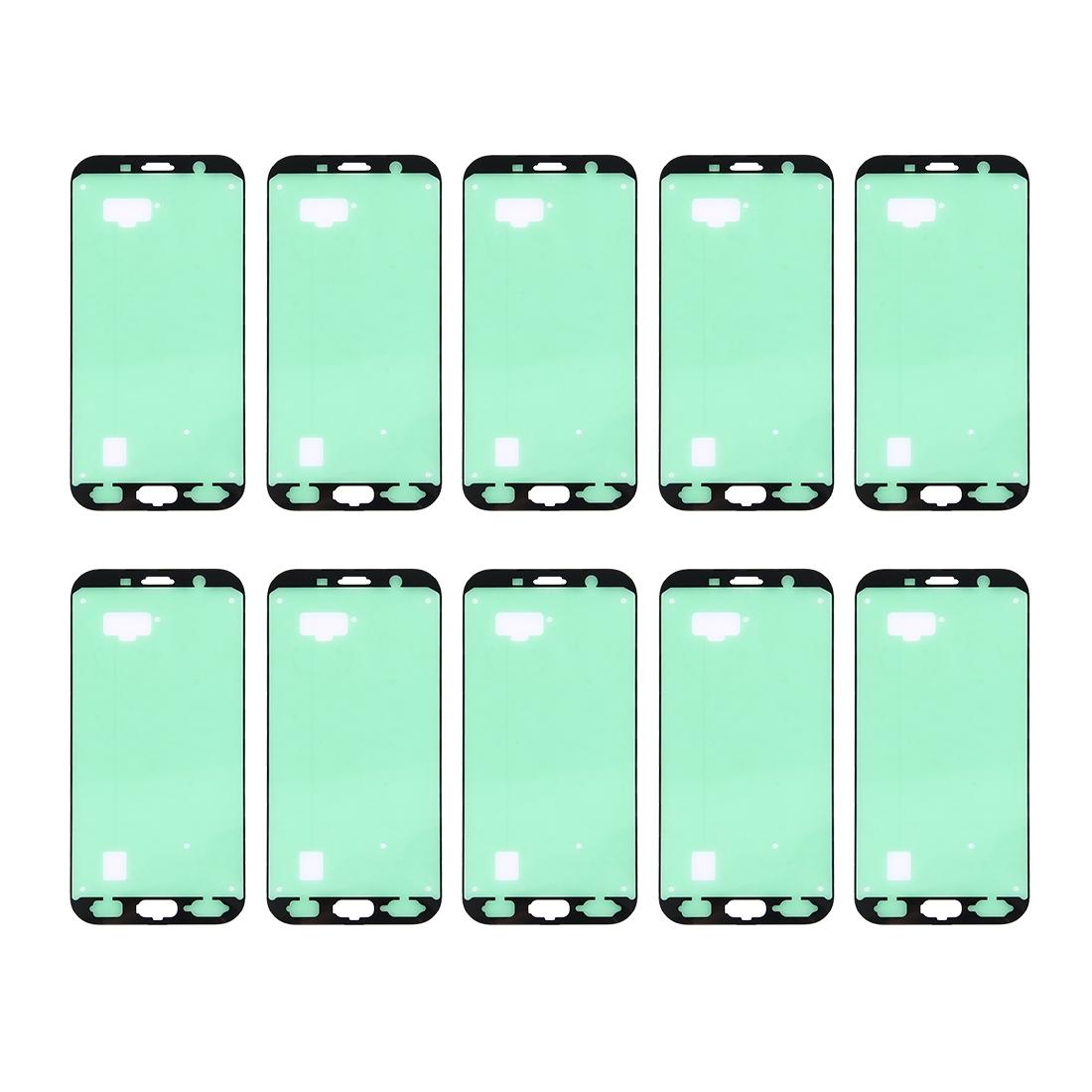 10-Pack Front Housing Adhesive For Samsung Galaxy A7 2017 / A720 - Clear-1915197669064708101