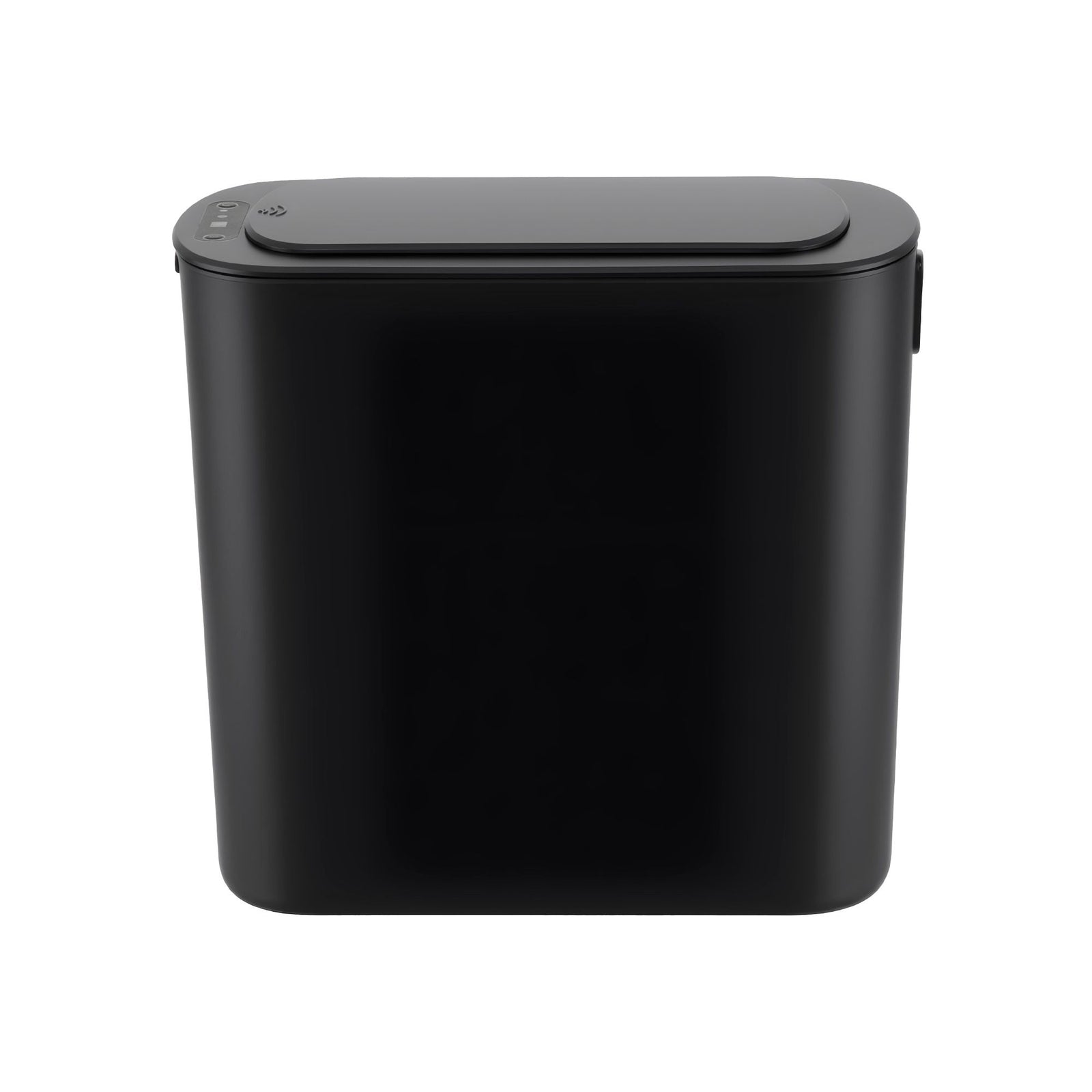 Devanti Automatic Trash Bin with Lid 11L Motion Sensor Kitchen Bin Touchless Garbage Can Modern Black Plastic Slim Rubbish Bin with Liner Holder for Kitchen, Home, Office