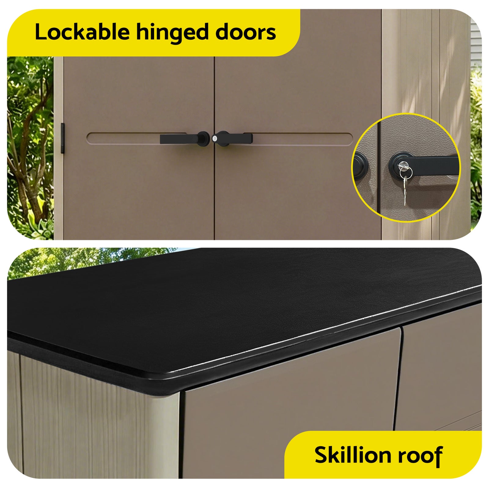 Giantz Garden Shed Outdoor Storage Shed Tool Workshop with Lockable Doors