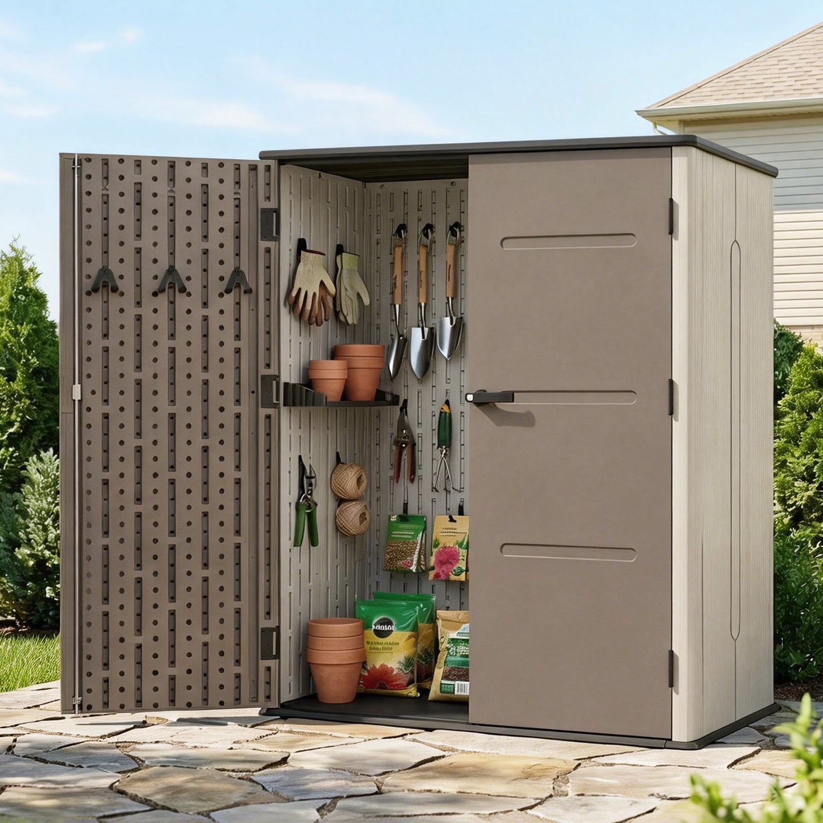 Giantz Garden Shed Outdoor Storage Shed Tool Workshop with Lockable Doors