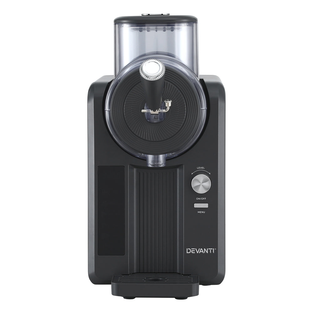 Deavnti 2L Slushie Machine Ice Cream Maker Frozen Smoothies Milkshakes Black
