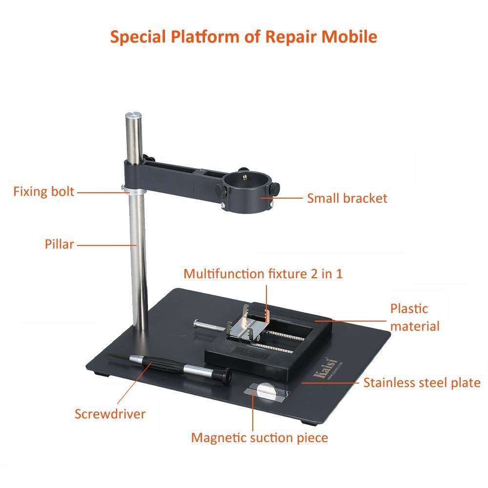 Kaisi F 202 Bga Rework Station With Hot Air Gun And Clamp-1915197414030053381