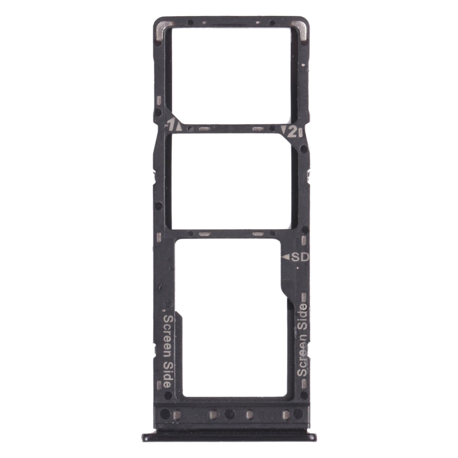 Black Sim Card Tray For Infinix Hot 7 Pro X625B - Micro Sd-1915196494114328580