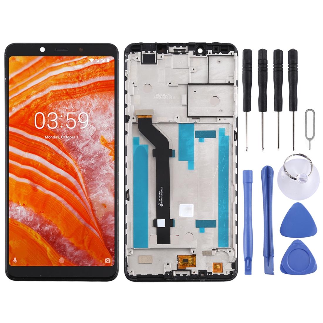 Replacement Lcd Screen For Nokia 3.1 Plus - Full Assembly With Frame-1915196581620092934