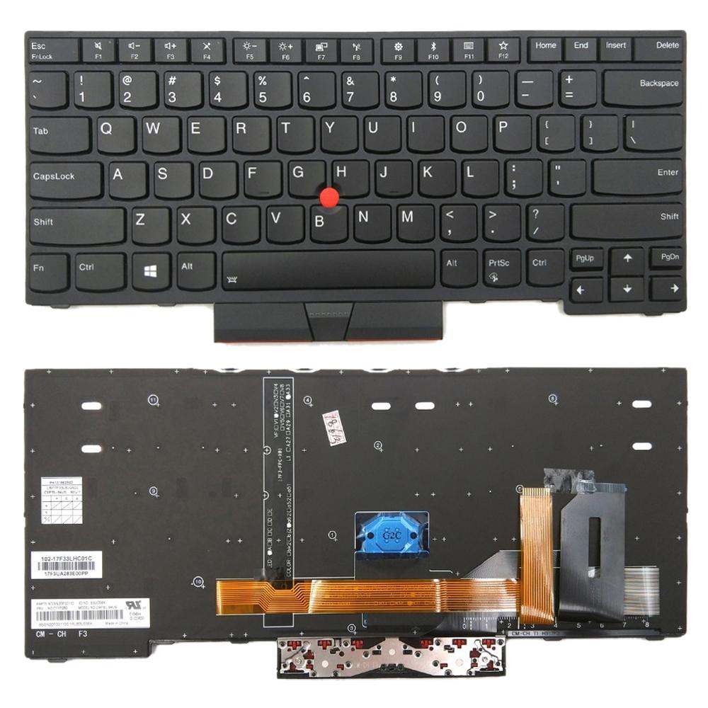 Lenovo Thinkpad E480 L480 L380 Yoga T480S Backlit Keyboard-1915197150048948227