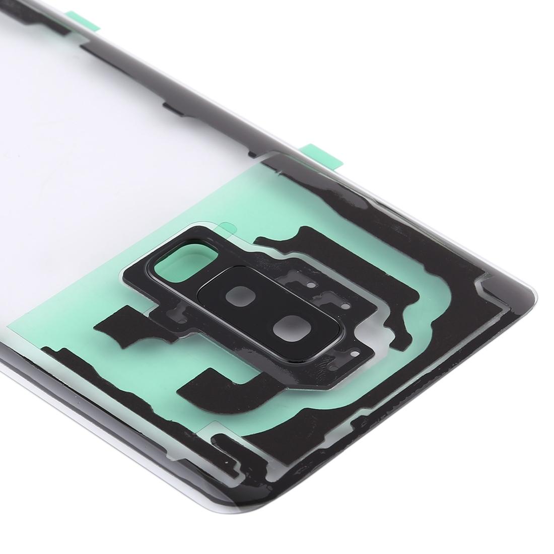 Samsung Galaxy S9 Replacement Battery Cover With Camera Lens - Black-1915196586313519107