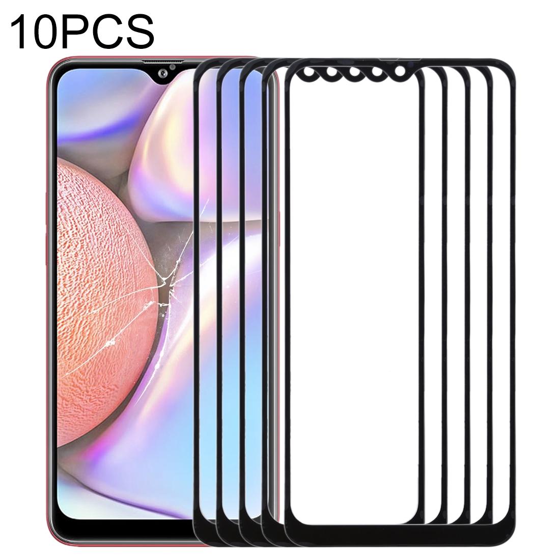 10-Pack Outer Glass Lens For Samsung Galaxy A10S - Front Screen-1915196747857137670