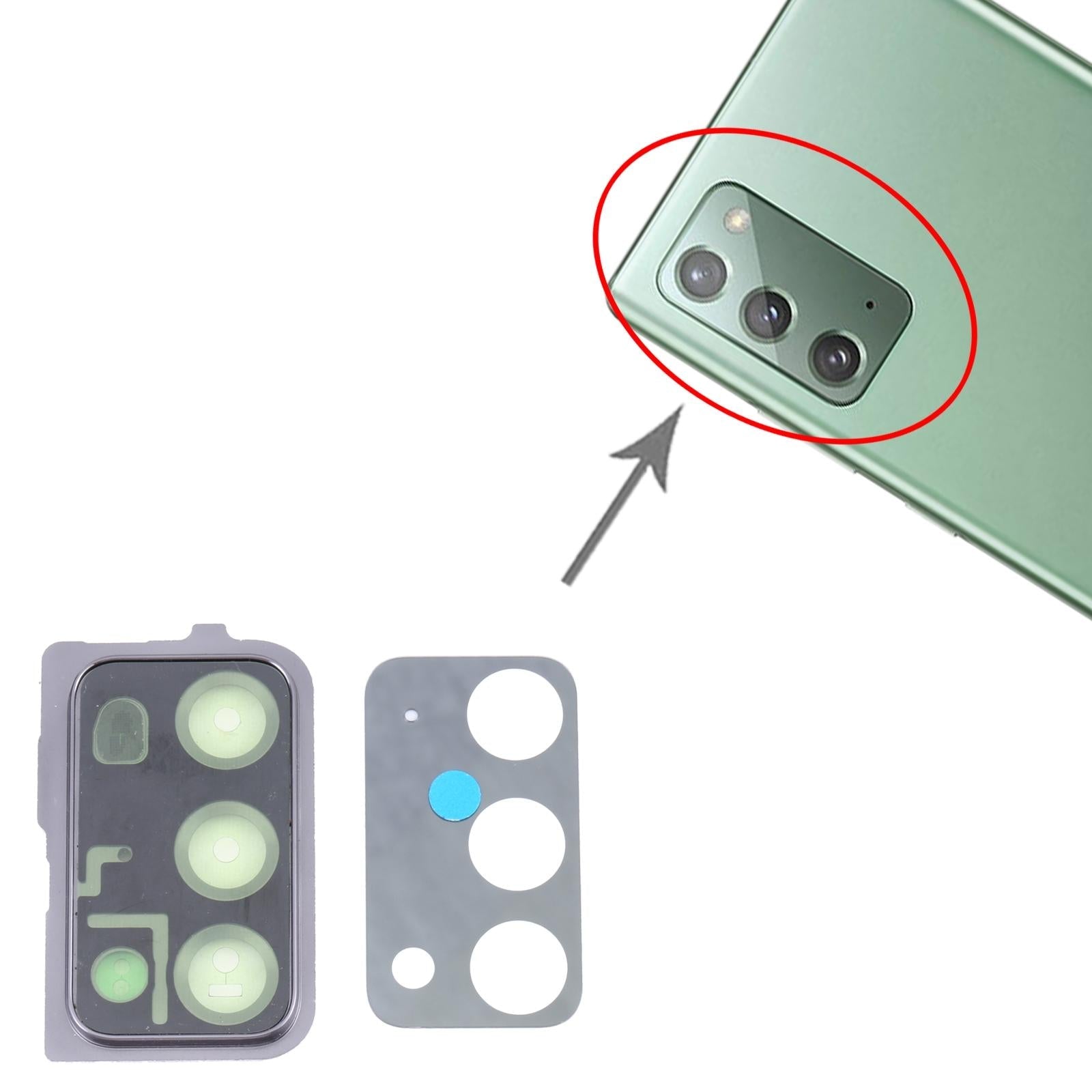 10-Pack Camera Lens Covers For Samsung N981-1915196800394989571