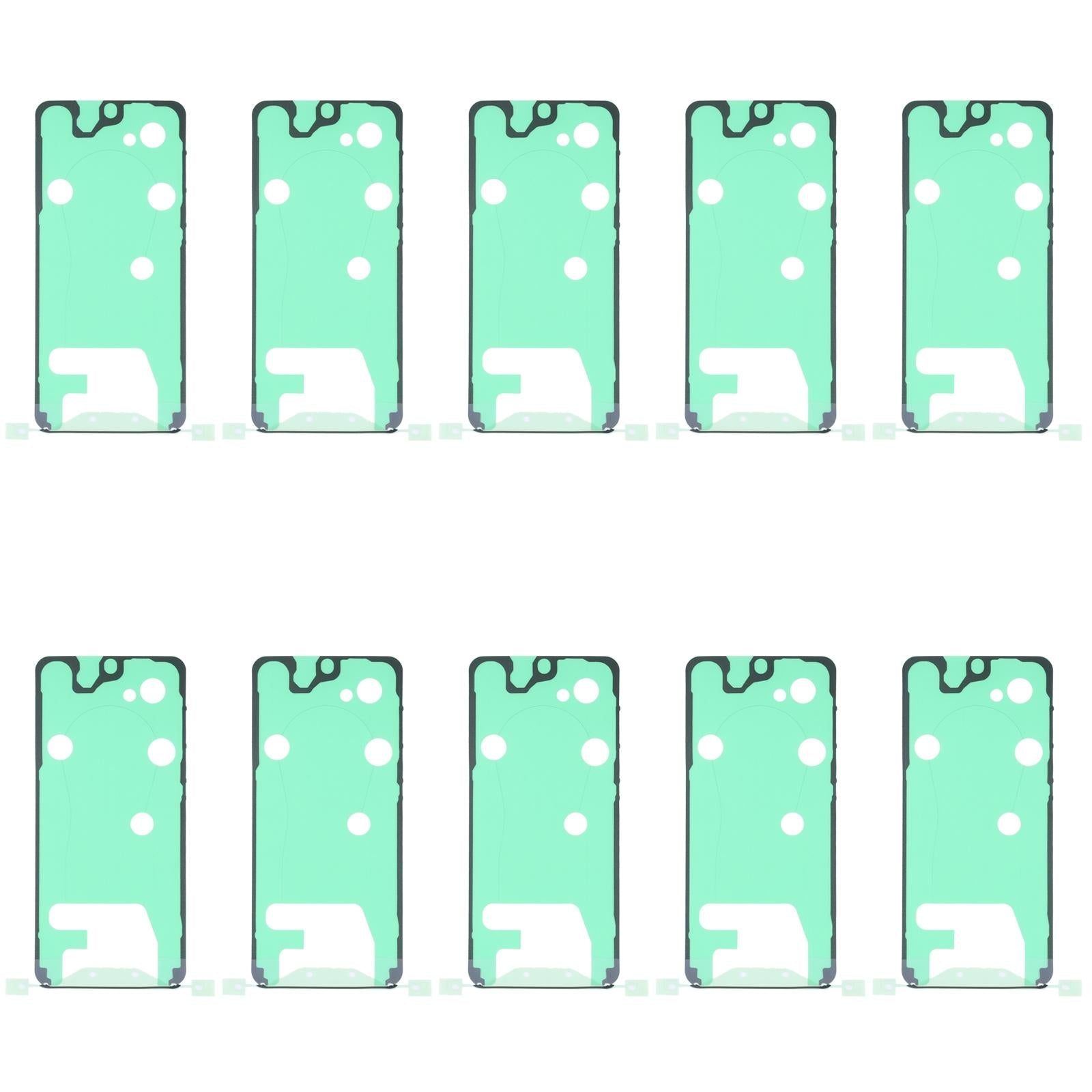 10-Pack Front Housing Adhesive For Samsung Galaxy S21 - Clear-1915197493495336960