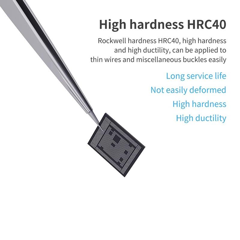 Extra Sharp Stainless Steel Pointed Tweezers By Qianli Ineezy Yx-1915197071728709636