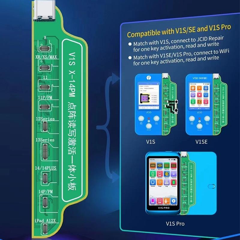 Face Id Dot Board Adaptor For Iphone X / 14 Pro Max - Jc V1Se Testing & Repair-1915197409244352517