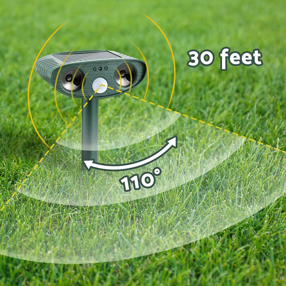 Gardeon Snake Repeller Ultrasonic Battery USB Powered