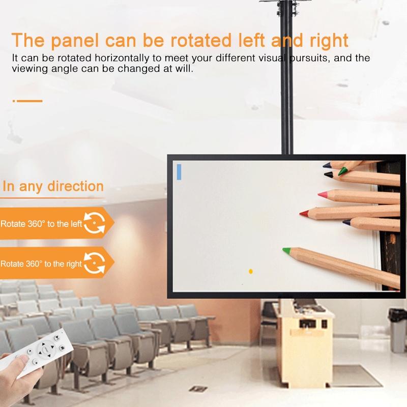 Adjustable Single Screen Tv Wall / Ceiling Mount - 32-70 Inch 0.5-3M Range-1964932265943371784