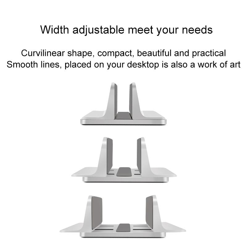 Portable Laptop Stand With Cooling Storage Base - Aluminum Alloy-1964932307655725059