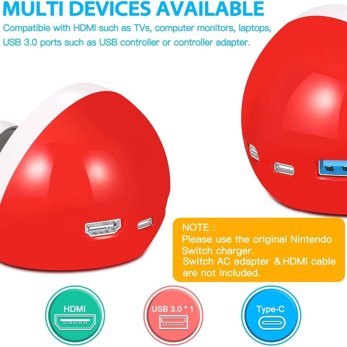 Nintendo Switch Hdmi Charger - Compact And Efficient-1915197281074810882