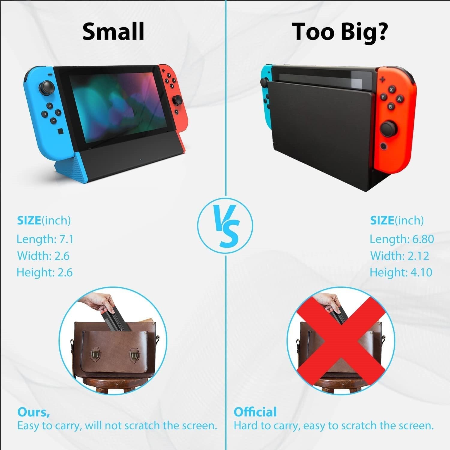 Nintendo Switch 4K Hdmi Adapter - Portable Dock-1915198409464221701