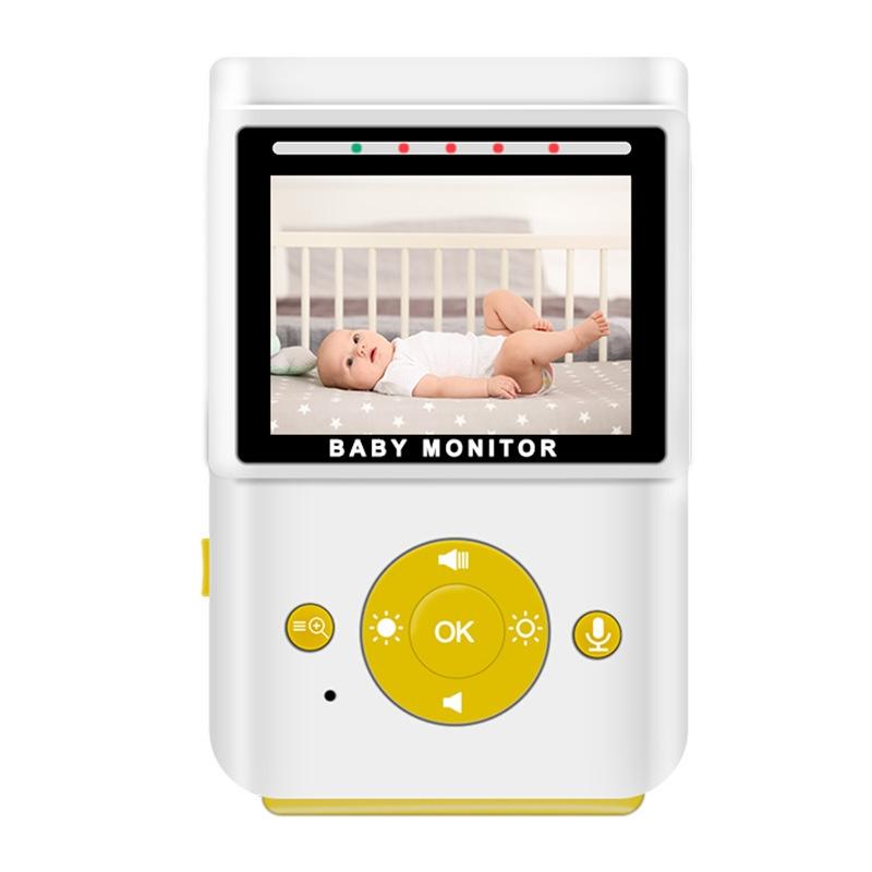 Wireless Baby Monitor With 2.4 Surveillance Camera - Yellow-1915196521817706497