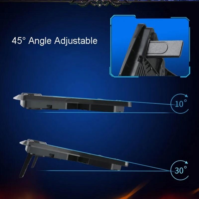 Portable Gaming Laptop Stand With 4 Cooling Fans-1915198067842355205