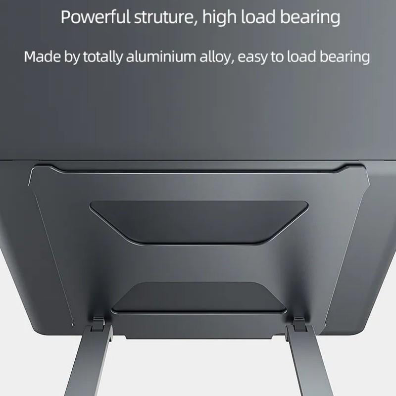 Aluminum Laptop Holder For 14-17.3 Inch Screens - Ergonomic Design-1964932199551733763
