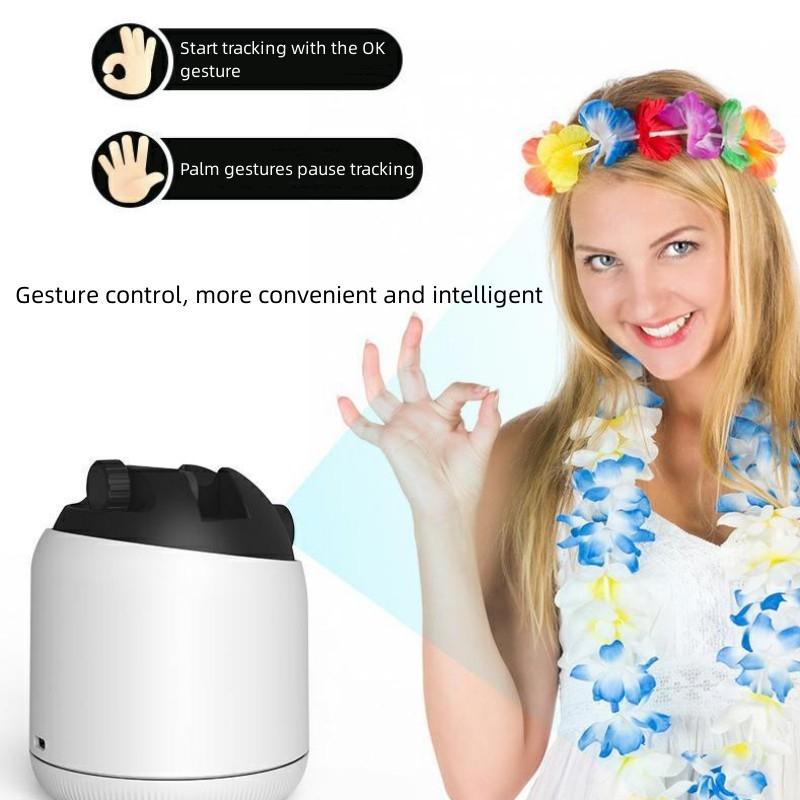 360 Degree Smart Desktop Ptz With Automatic Face / Object Tracking-1915197580757831681