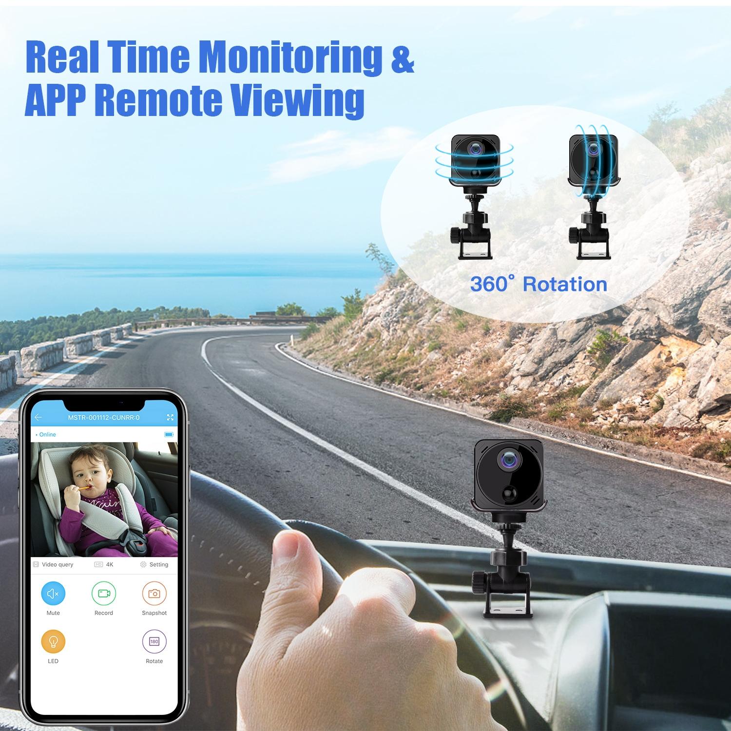 Mini Hd Webcam With Night Vision For Remote Monitoring-1964932234922299397