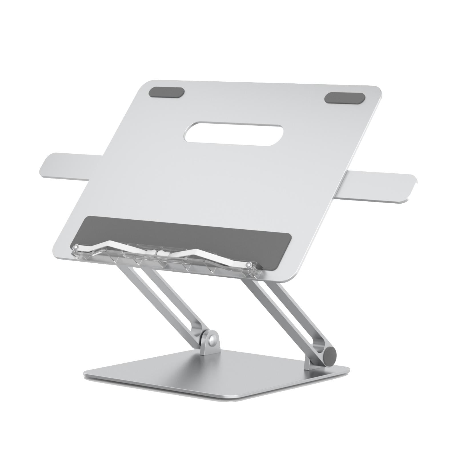 Portable Folding Laptop Stand With Adjustable Heat Dissipation - Book Clips-1964932302274433024