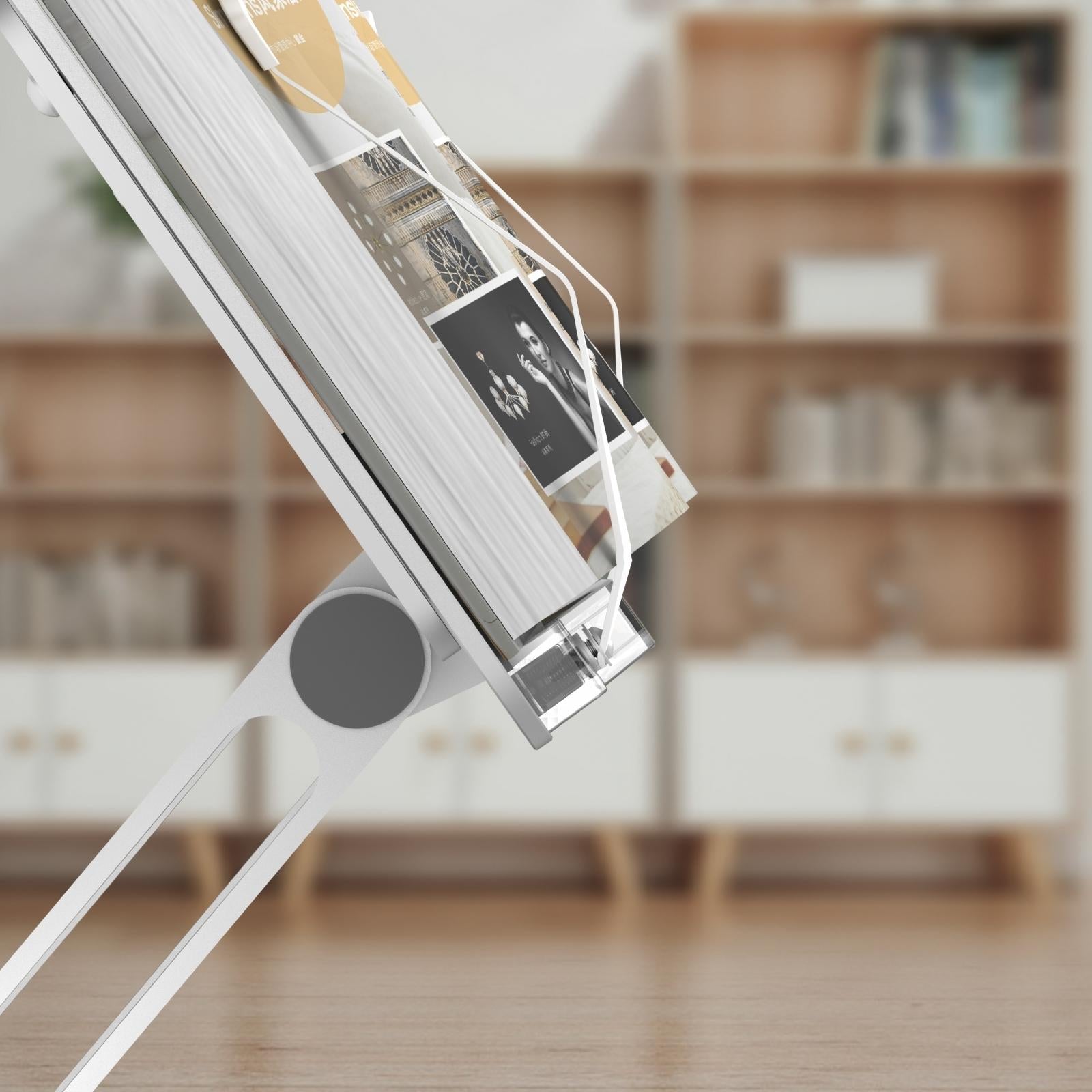 Portable Folding Laptop Stand With Adjustable Heat Dissipation - Book Clips-1964932302274433029