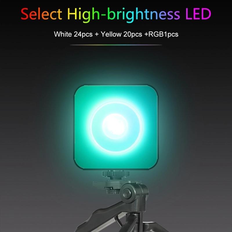 Mini Magnetic Rgb Led Camera Light For Sunset Atmosphere-1915198428305035266