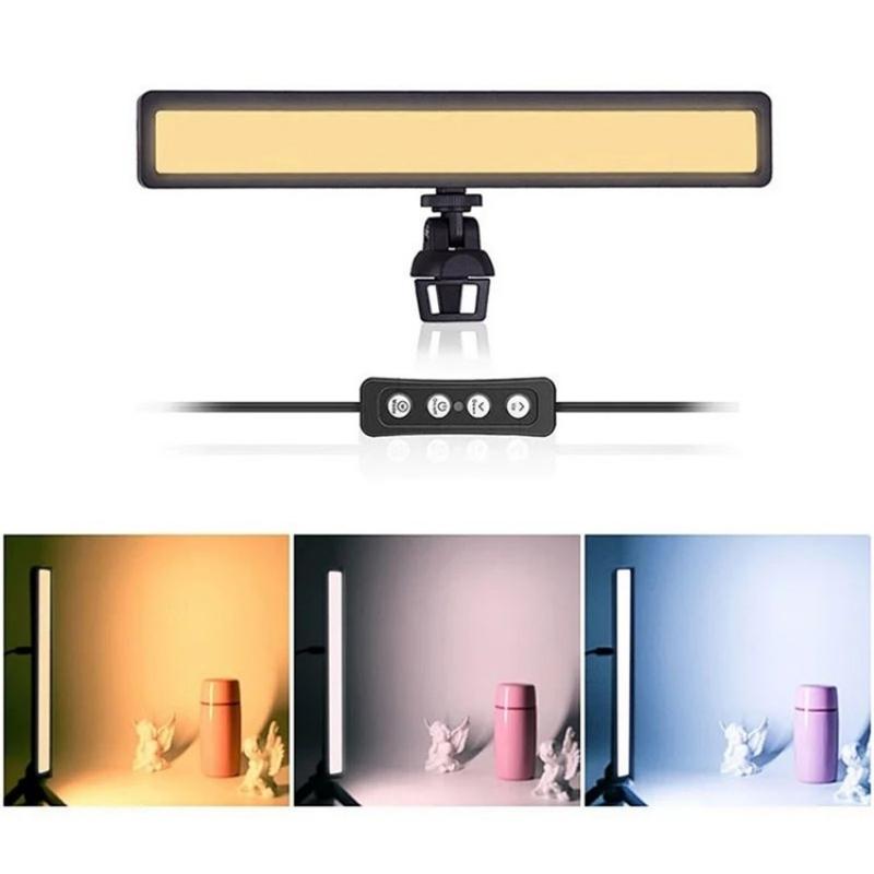 Portable Led Webcam Light With Tripod For Video Conferencing-1922443448917561351