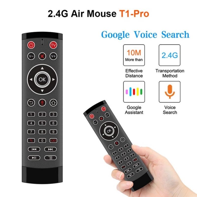 Smart Remote Control For Android Tv With Microphone And Air Mouse Function-1915198346159591425