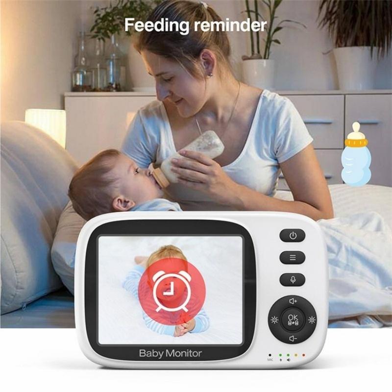 3.2 Baby Monitor With 2-Way Voice Temperature Monitoring & 3.2 Screen-1915196525848432644