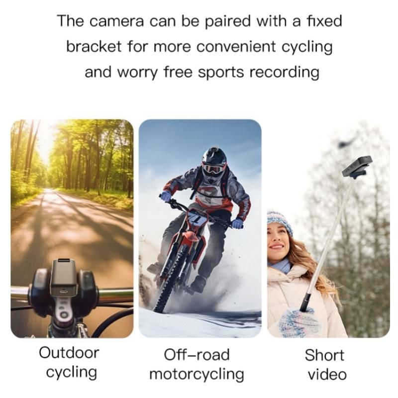 Outdoor Sports Video Camera With Night Vision And Rotatable Lens-1964932272671035399