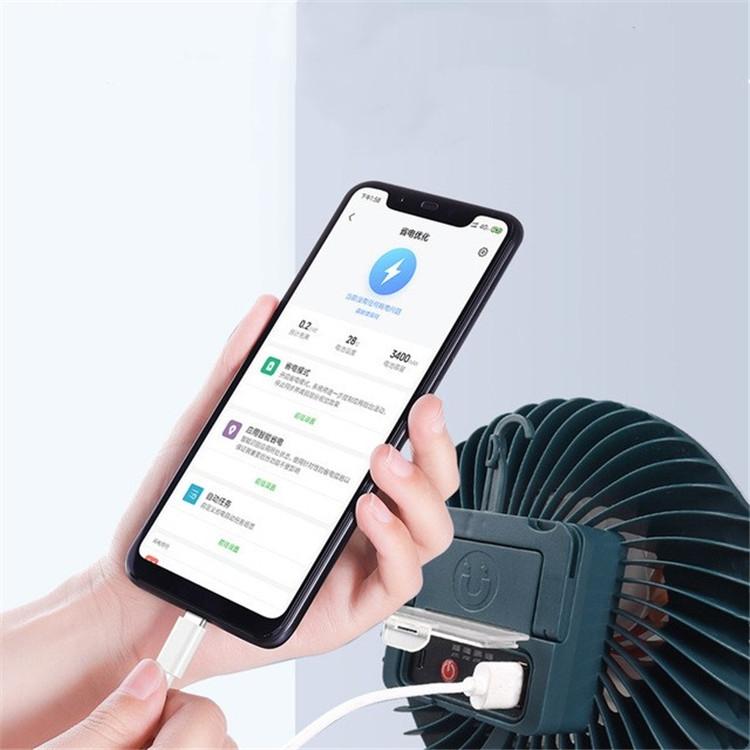 Multi-Function Rechargeable Fan Light For Camping And Live Broadcast-1964932343345057795