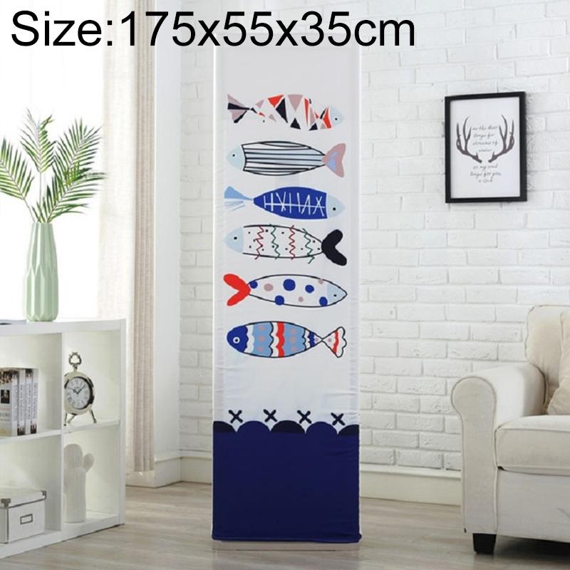 Fish Bone Fabric Dust Cover For Vertical Cabinet Ac - All-Inclusive 175X55X35Cm-1915197893535469568
